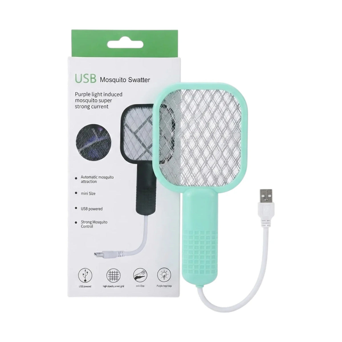 USB Rechargeable Mosquito Killer Racket