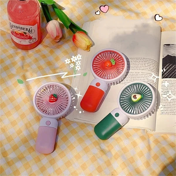 Portable Mini Hand Fan USB Rechargeable ❄️