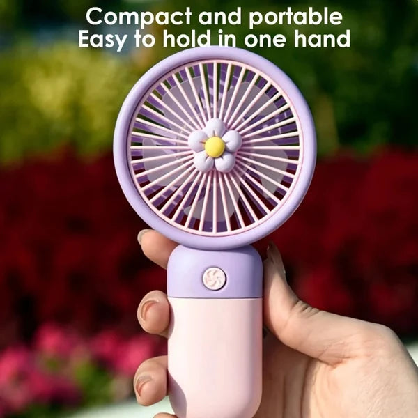 Portable Mini Hand Fan USB Rechargeable ❄️